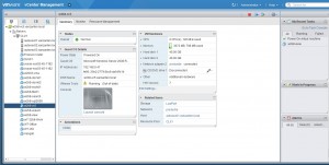 vSphere Web Client interface