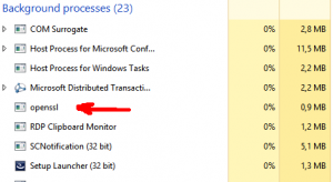VMware SSO OpenSSL process